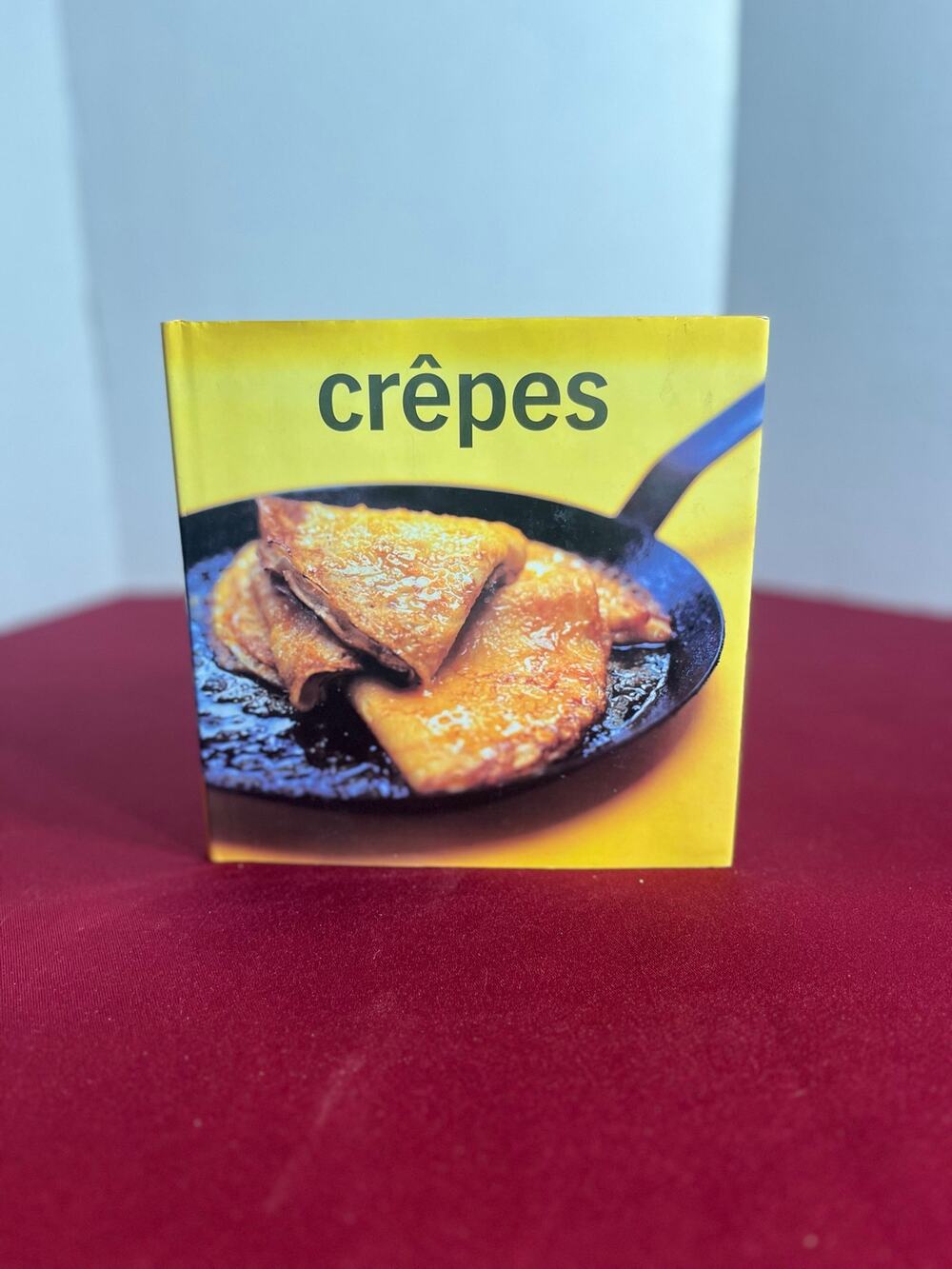 This is the hardcover cookbook‎ "Crepes" by Camille Le Foll.